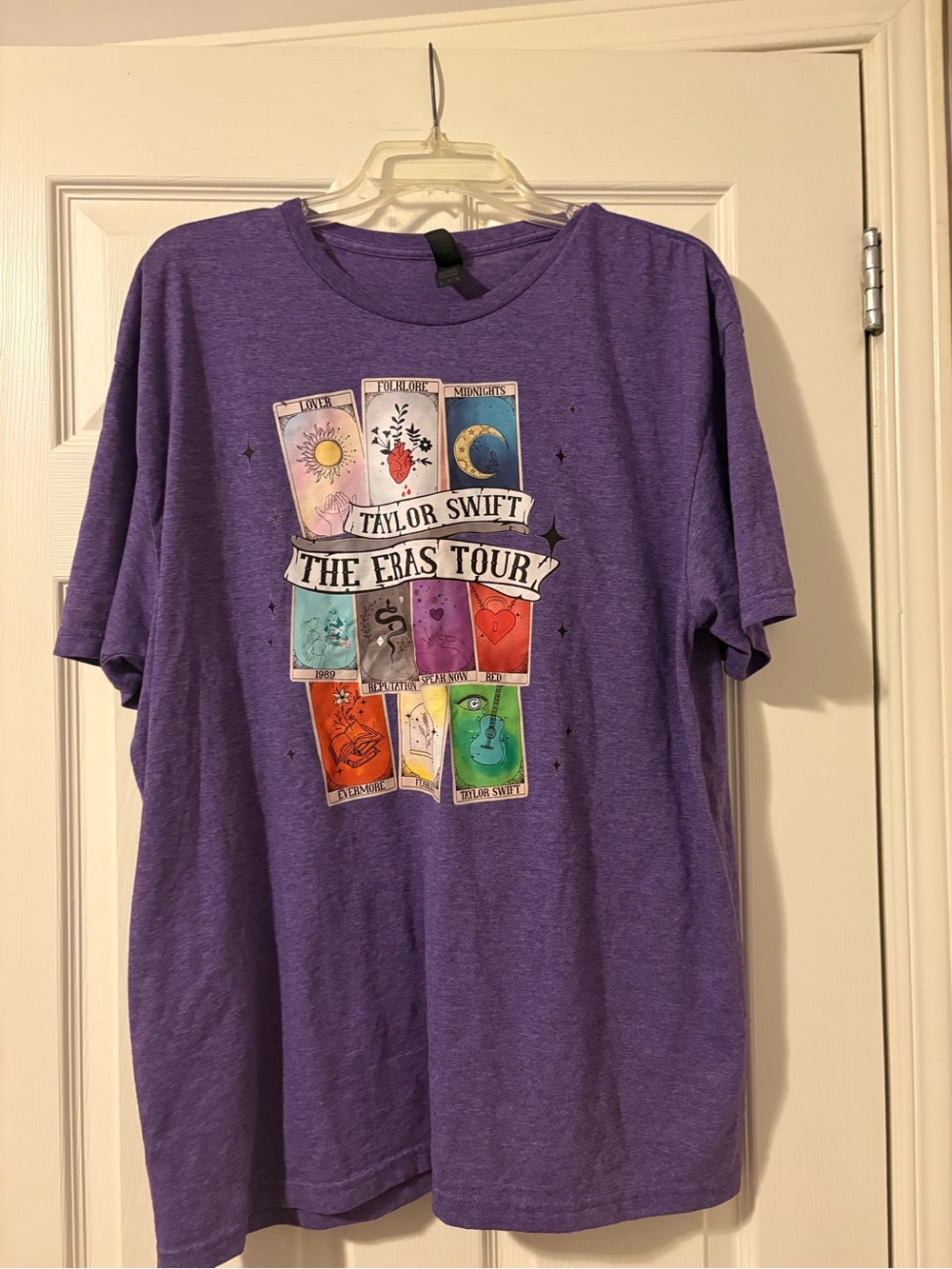 Taylor Swift Purple Unoffical 'The Eras Tour' Graphic Tee